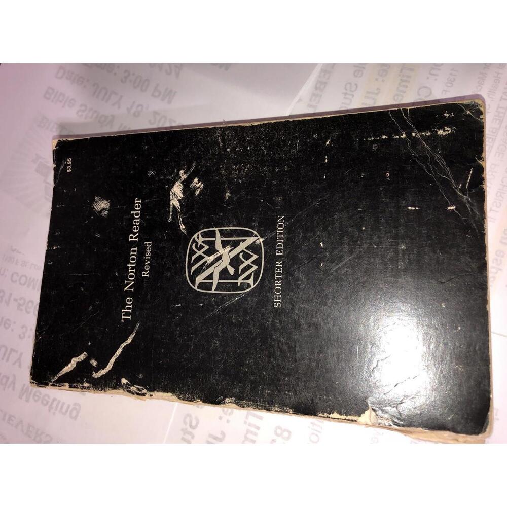 The Norton Reader: Shorter Edition 1969 Soft Cover